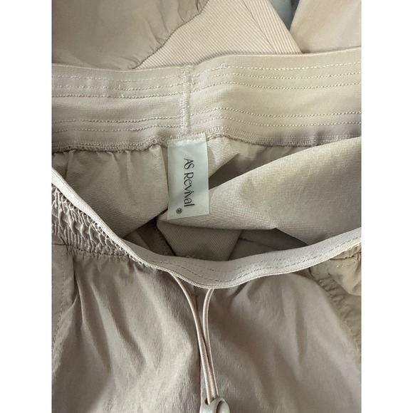 AS Revival Mauve Taupe Lightweight Joggers Drawstring Elastic Waist Size M - Picture 9 of 9